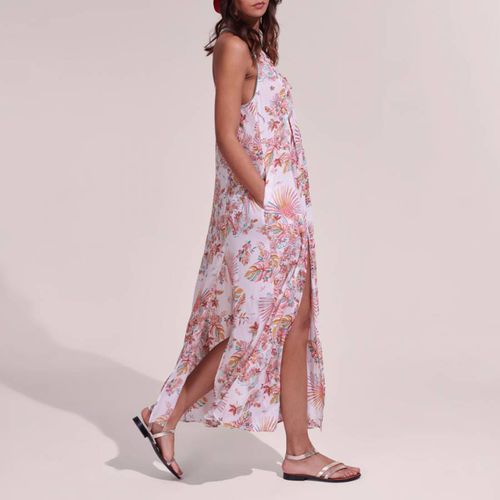 Pink Nava Long Dress - Poupette St Barth - Modalova