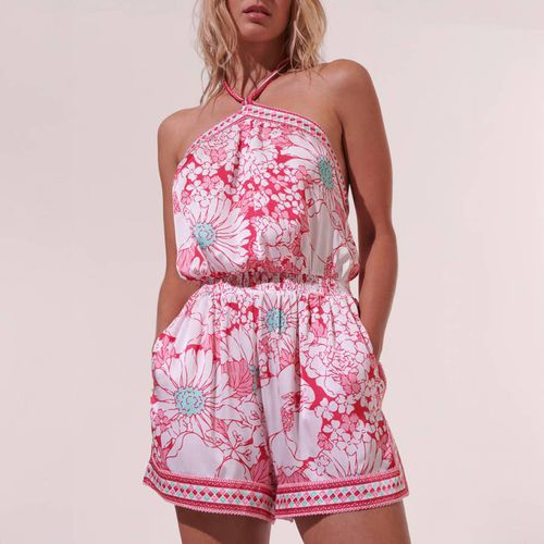 Pink Isabelle Short Jumpsuit - Poupette St Barth - Modalova