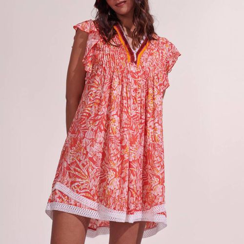 Orange Sasha Mini Dress - Poupette St Barth - Modalova