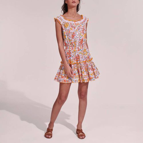 Orange Alba Mini Dress - Poupette St Barth - Modalova