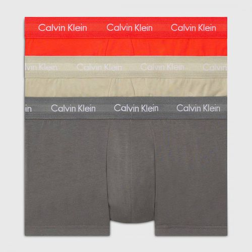 Multi 3Pk Low Rise Trunk - Calvin Klein - Modalova