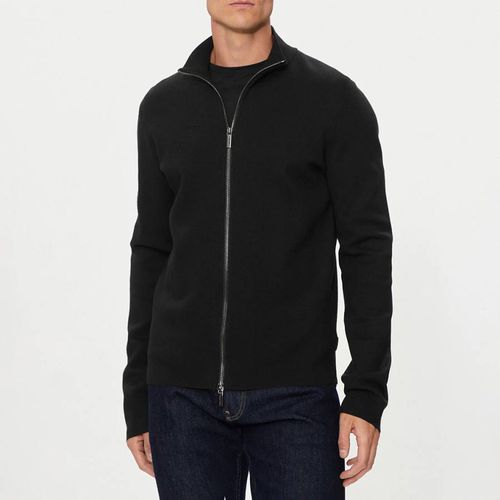 Black Milano Stitch Cotton Jacket - Calvin Klein - Modalova