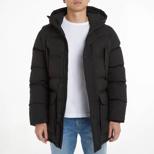 Black Essential Rockie Parka Jacket - Tommy Hilfiger - Modalova