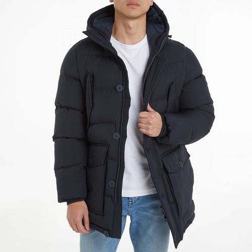 Navy Essential Rockie Parka Jacket - Tommy Hilfiger - Modalova