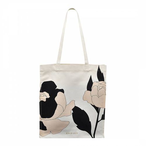 Natural Mono Rose Medium Open Top Tote - Radley - Modalova