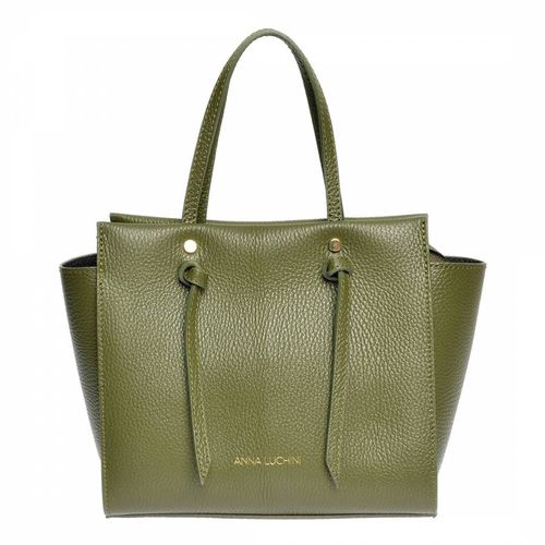 Anna Luchini Green Tote Bag - Anna Luchini - Modalova