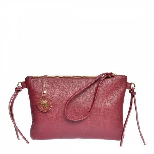 Anna Luchini Red Crossbody Bag - Anna Luchini - Modalova