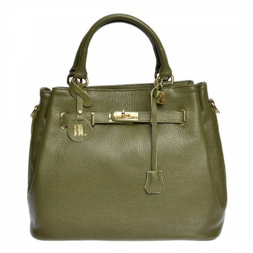 Anna Luchini Green Handbag - Anna Luchini - Modalova