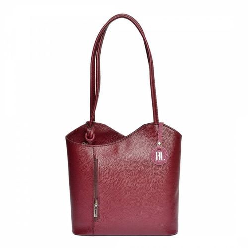 Anna Luchini Red Shoulder Bag - Anna Luchini - Modalova