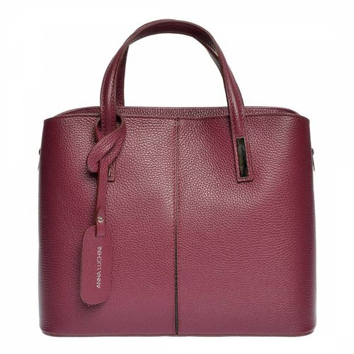 Anna Luchini Red Tote Bag - Anna Luchini - Modalova