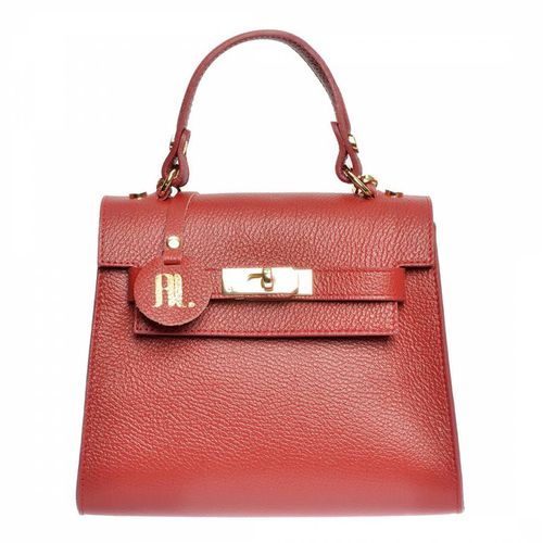 Anna Luchini Red Top Handle Bag - Anna Luchini - Modalova