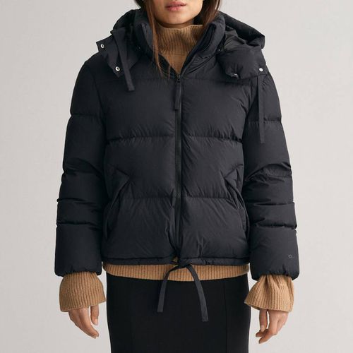 Black Down Short Parka Coat - Gant - Modalova