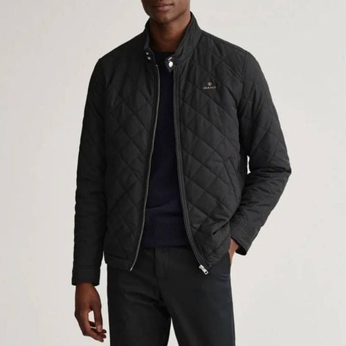 Black Quilted Windcheater Jacket - Gant - Modalova