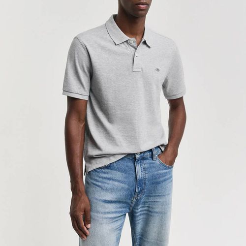 Archive Shield Cotton Polo Shirt - Gant - Modalova