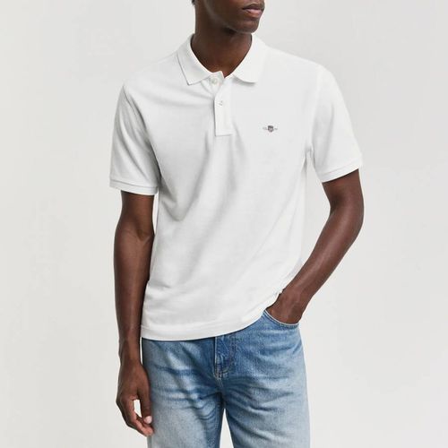 Archive Shield Cotton Polo Shirt - Gant - Modalova