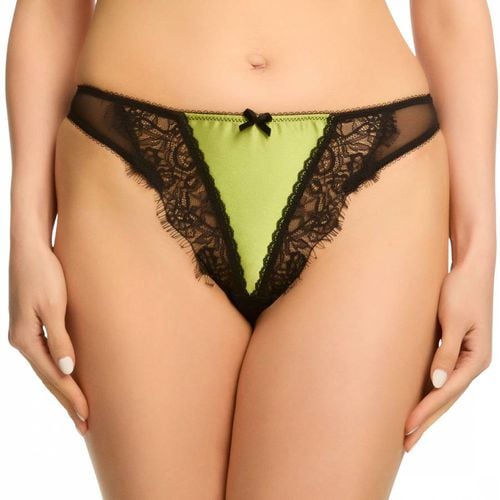 Black & Green Glamcatcher G-String - Dita Von Teese - Modalova