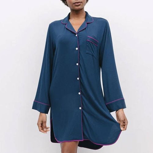 Blue Southbank Liva Modal Jersey Nightshirt - Fable & Eve - Modalova