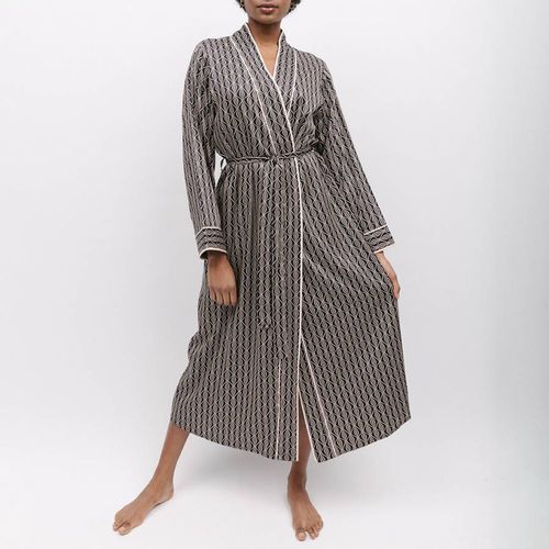 Brixton Geo Print Long Dressing Gown - Fable & Eve - Modalova