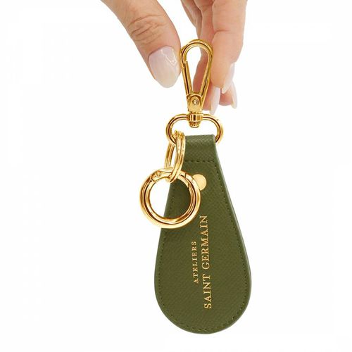 Khaki Key Ring - Ateliers Saint Germain - Modalova