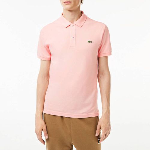 Pale 2 Button Placket Polo Shirt - Lacoste - Modalova