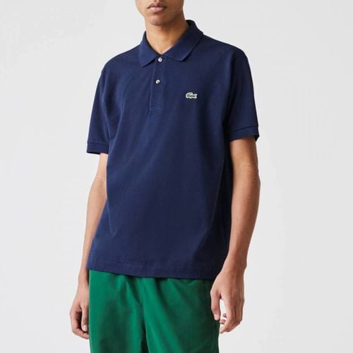 Navy Short Sleeve Polo Shirt - Lacoste - Modalova