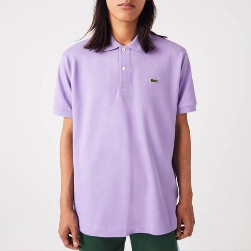 Lilac Short Sleeve Polo Shirt - Lacoste - Modalova