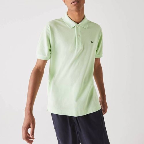 Light Green Short Sleeve Polo Shirt - Lacoste - Modalova