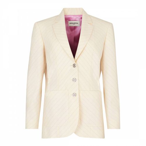 Cream Rose Blazer - Sonia Rykiel - Modalova