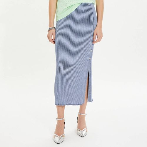 Blue Maille Rib Skirt - Sonia Rykiel - Modalova