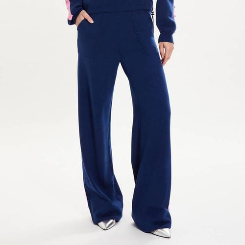 Navy Pink Stripe Studs Trouser - Sonia Rykiel - Modalova