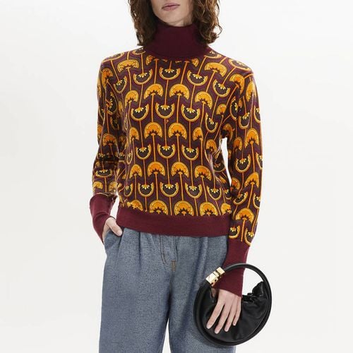 Wool Cashmere Blend Printed Knit - Sonia Rykiel - Modalova