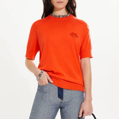 Red Silk Wool Blend Top - Sonia Rykiel - Modalova