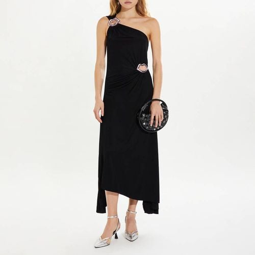 Black New Jersey Shoulder Dress - Sonia Rykiel - Modalova