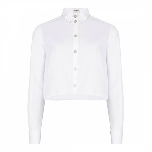 White Cotton Poplin Shirt - Sonia Rykiel - Modalova