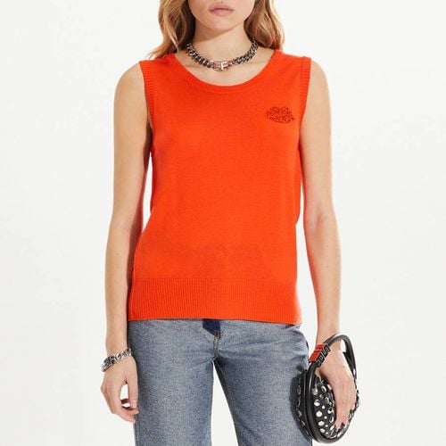 Orange Silk Wool Blend Top - Sonia Rykiel - Modalova