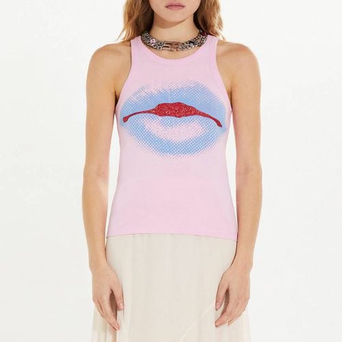 Baby Pink Lips Tank - Sonia Rykiel - Modalova