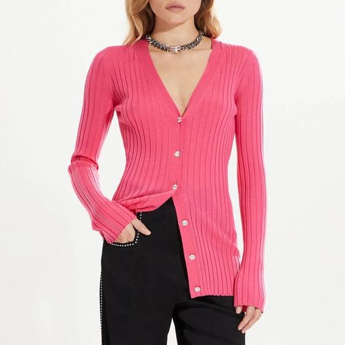 Pink Wool Cotes Plates Top - Sonia Rykiel - Modalova