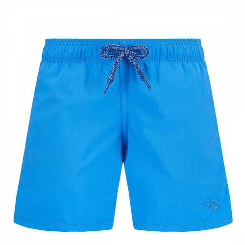 Blue Faience Jim Boys Swimtrunk - Vilebrequin - Modalova