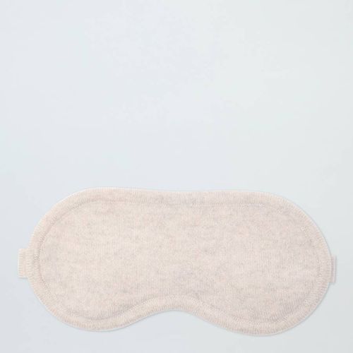 Cream Cashmere Silk Eye Mask - N°· Eleven - Modalova