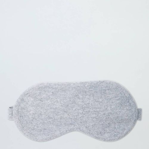 Grey Cashmere Silk Eye Mask - N°· Eleven - Modalova