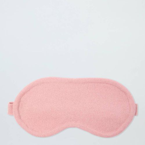 Pink Cashmere Silk Eye Mask - N°· Eleven - Modalova