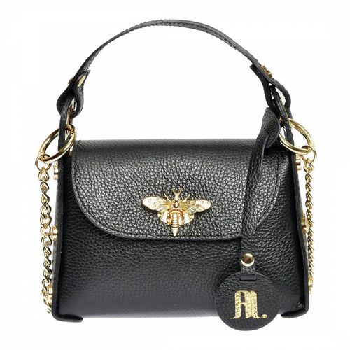 Black Anna Luchini Top Handle Bag - Roberta M - Modalova