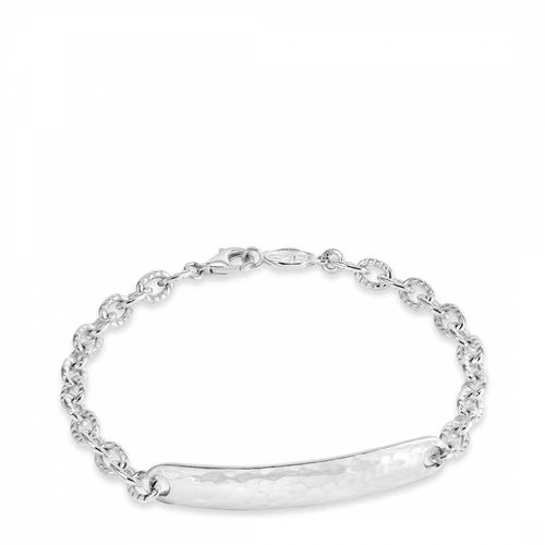 Silver Nomad ID Bar Bracelet - Dower & Hall - Modalova