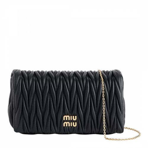 Leather Top-Handle Bag - Miu Miu - Modalova