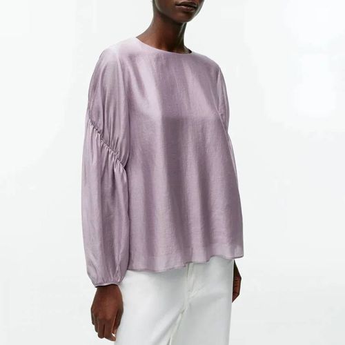 Lilac Sheer Puff Sleeve Blouse - ARKET - Modalova