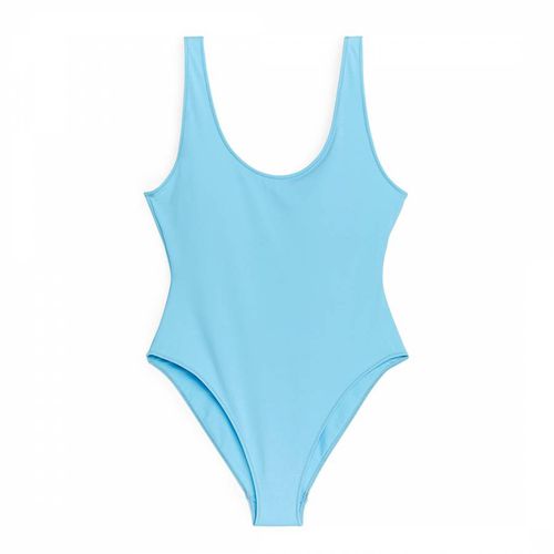 Blue Scoop Swimsuit - ARKET - Modalova