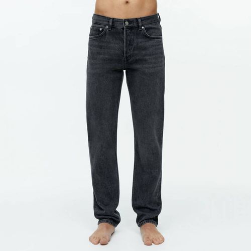 Men's Washed Black Regular Fit Jean - ARKET - Modalova