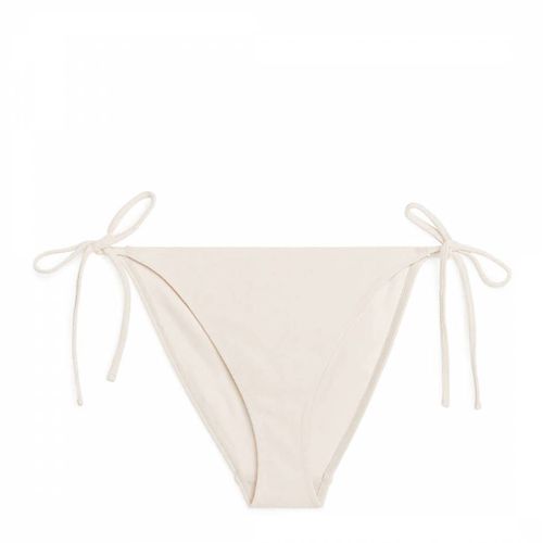 Cream Tie Bikini Bottom - ARKET - Modalova