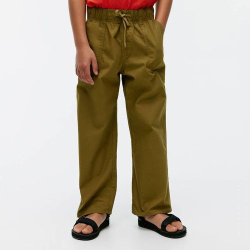 Kid's Khaki Loose Fit Trousers - ARKET - Modalova