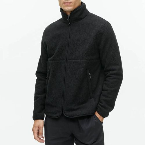 Men's Black Borg Zip Sweatshirt - ARKET - Modalova